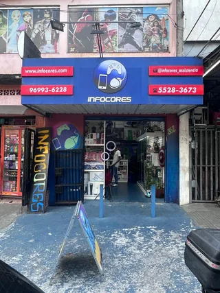 Fachada da loja Infocores